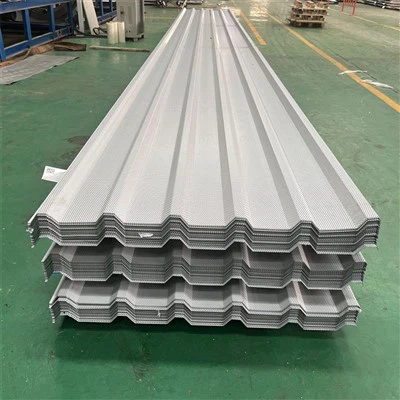 Chapa de acero perforada a presión